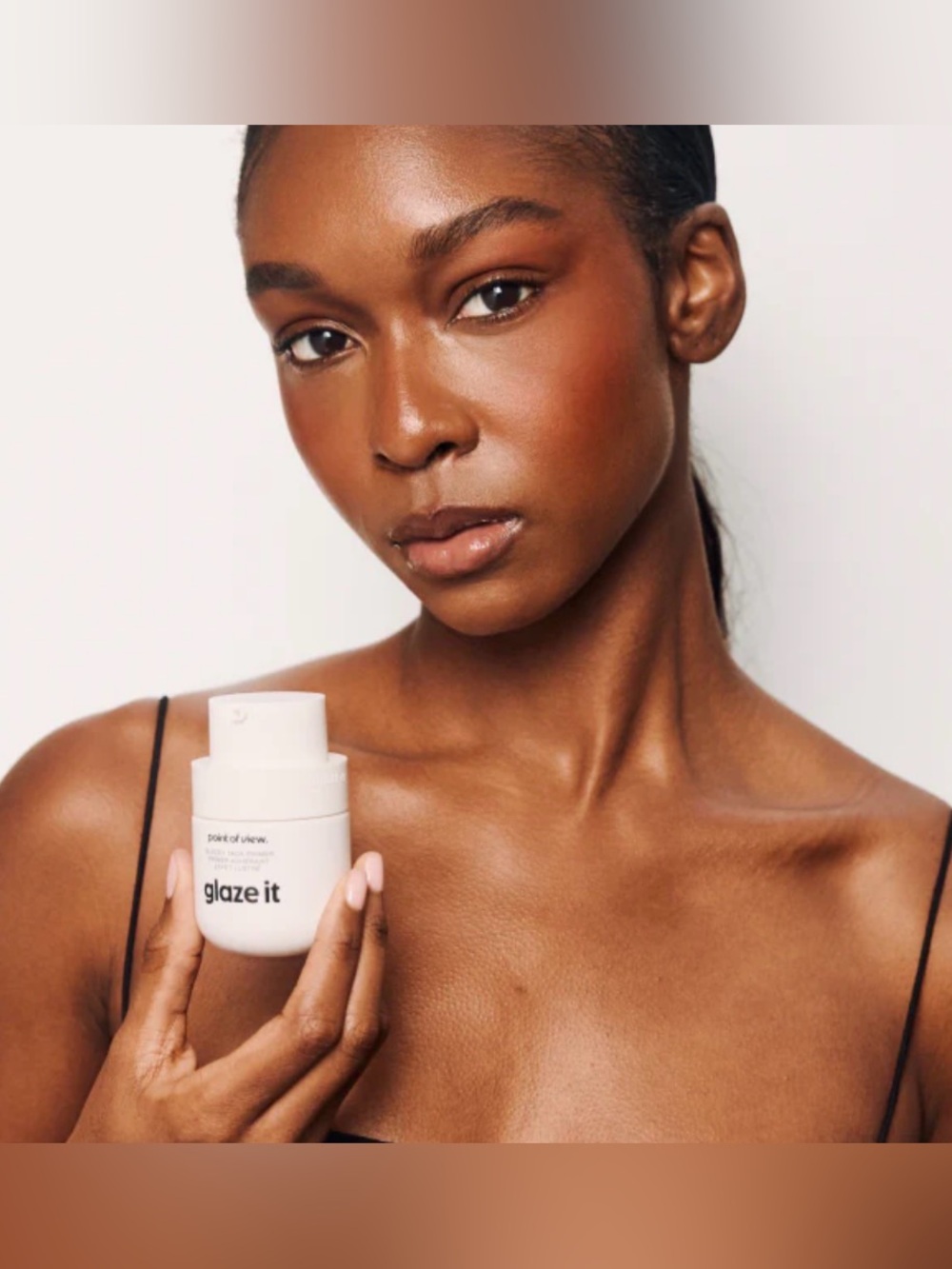 Point of View Glaze It Glowy Gripping Primer NIB | Mikayla | Makeup Grip Primer